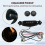 2sets Pre-Wired Guitar Pickup with Volume & Tone 9