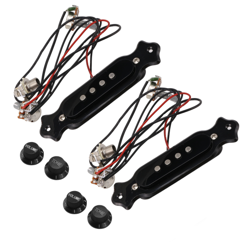2sets Pre-Wired Guitar Pickup with Volume & Tone 2