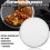 Round Pizza Oven Baking Tray Grate Nonstick Mesh Net(14 Inch) 4
