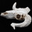 Resin Sheep Head 3D Animal Figurines Home Decor Ornaments 6
