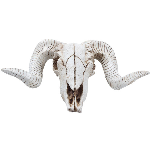 Resin Sheep Head 3D Animal Figurines Home Decor Ornaments 1