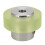 100Mm Aluminum Polyurethane Industrial Encoder Wheel Measuring 3