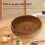 Handmade Autumn Rattan Weaving Storage Dish Bread Basket 7