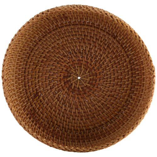 Handmade Autumn Rattan Weaving Storage Dish Bread Basket 2