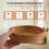 Handmade Autumn Rattan Weaving Storage Dish Bread Basket 8