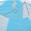 12inch Hot Air Balloon Paper Decor, Blue 8