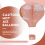 12inch Hot Air Balloon Paper Decor, Pink Rainbow 7