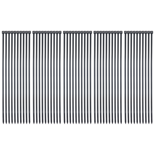 Cable Ties Tie Wraps / Zip black 140 mm x 2.5 50pcs 1