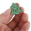 25pcs Christmas tree Shape Decor Embellishment Wooden Buttons 9