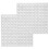 200x Transparent Adhesive Bumper Pads, 8*2.5mm 4