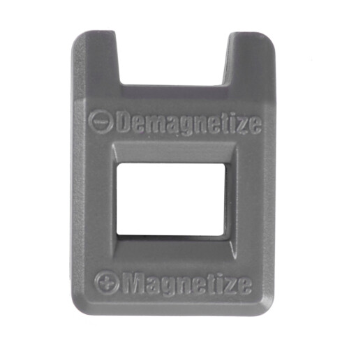 Screwdriver Magnetizer Demagnetizer Magnetic Tool Color:Gray