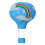 12inch Hot Air Balloon Paper Decor, Blue Rainbow 1