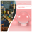 Transparent color Glass Crystal Ball Props ball Decor 30Mm 6