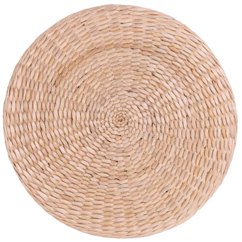 40cm Cushion Round Straw Weave Handmade Pillow Seat Mat