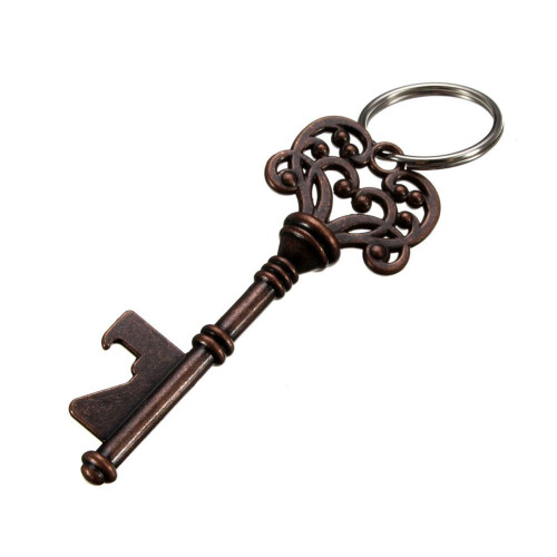 Antique Key Shaped Wine Beer Bottle Opener Bar Tool : Bronze 1