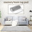 Memory Foam Soft Bath Mats - Non Slip Absorbent Bathroom Rugs 5
