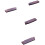 10Pcs MGMN200-G Insert for MGEHR/MGIVR Grooving Cut Off Tool 4