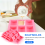 4 Pack Silicone Soap Molds - 6 Cavity Rectangle DIY 5