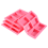 4 Pack Silicone Soap Molds - 6 Cavity Rectangle DIY 4