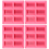 4 Pack Silicone Soap Molds - 6 Cavity Rectangle DIY 1