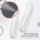 200Pcs/Lot 2ML Transparent Plastic Bottle Cosmetic Atomizer 6