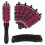 6pcs 3 Sizes Detachable Handle Hair Roller Brush with Clips Curler 2