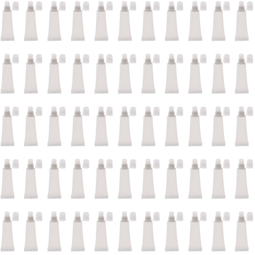 50 Pack 10Ml Lip Gloss Tubes Empty Lotion Refill Squeeze