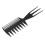 Double-Sided Wide Tooth Styling Comb Hair Fork Beauty Salon Tool 5