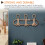 Rattan Wall Hooks Kids Garments Organizer Rack Room Decor Hanger 5