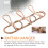 Rattan Wall Hooks Kids Garments Organizer Rack Room Decor Hanger 4
