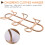 Rattan Wall Hooks Kids Garments Organizer Rack Room Decor Hanger 6
