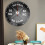 50KG Wall Clock Circular Silent Acrylic 3