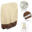 Outdoor Folding Deck Chair Cover Waterproof Balcony 4