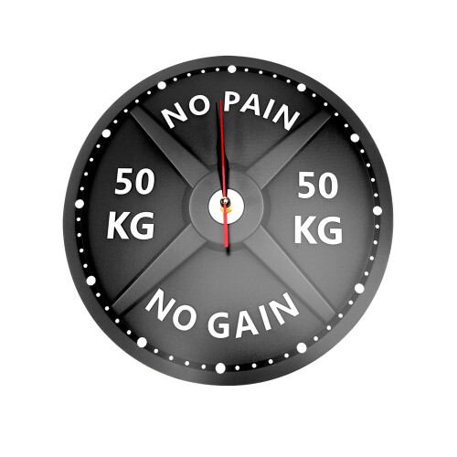 50KG Wall Clock Circular Silent Acrylic