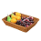 2 Pcs Rectangular Basket for Table or Counter Display Bread 7