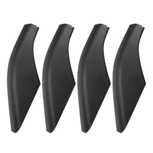 4PCS Black ABS Rack Rail End Cover Shell Protector Fit for 2