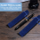 50 PCS blue velvet pencil case holder single bag 8