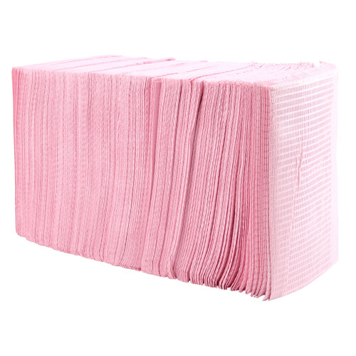 Pink 125Pcs Absorbent Tattoo Tablecloth Disposable 45x33Cm 2