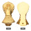 Paper Storage Clip Ins Wrought Gold Hand Shape Alloy 10