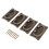 4Pcs Vintage Antique Bronze Drawer Ring Pull Handles,Furniture Handle 10