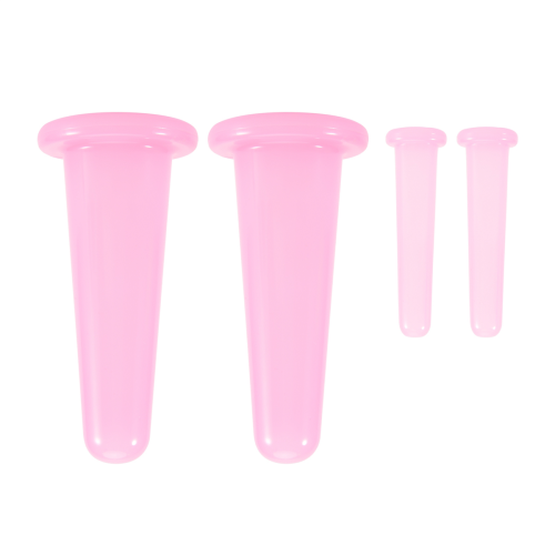 Silicone Cupping Vacuum Face Suction Artifact Pink 2