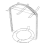 Silver Plating Coffee Cup Hob Dish Rack Metal Stand Holder 4