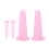 Silicone Cupping Vacuum Face Suction Artifact Pink 4
