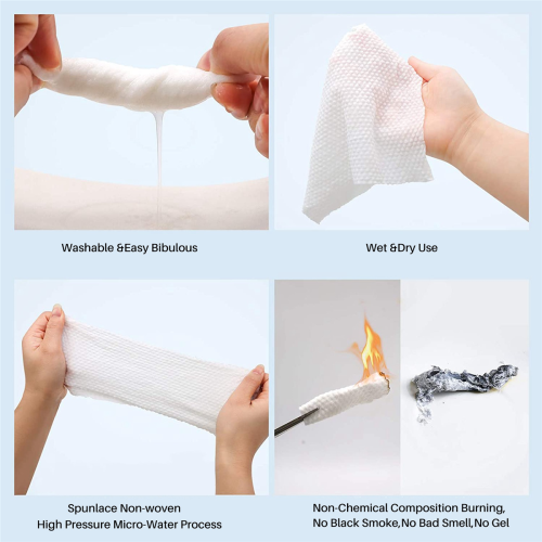 100PCS Disposable Wash Face Towel,Clean Towel,Wash Tissue 2