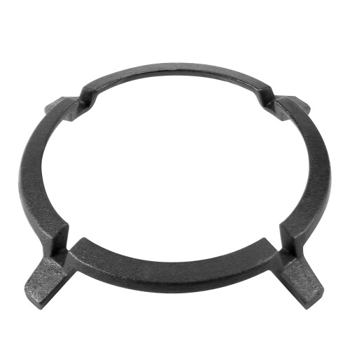 1Pc Black Wok Stands Cast Iron Support Rack for Burners Gas Hobs