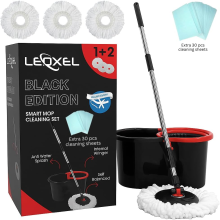 360° Spin Mop for Hard Floor Cleaning Mop and Buckets Sets System.