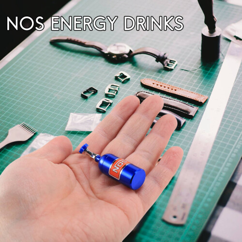 Simulated NOS Nitrogen Bottle for 1/10 RC Crawler Car TRX4(Blue) 2