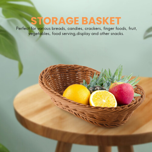 11 Inch Storage Basket for Food Fruit Cosmetic Table Top 2