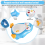 Baby Boy Toilet Training Penguin Stand Vertical Urinal Blue 6