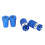 RC Transmitter Stick Ends Controller Thumb Rocker M3 Thread ,Blue 6